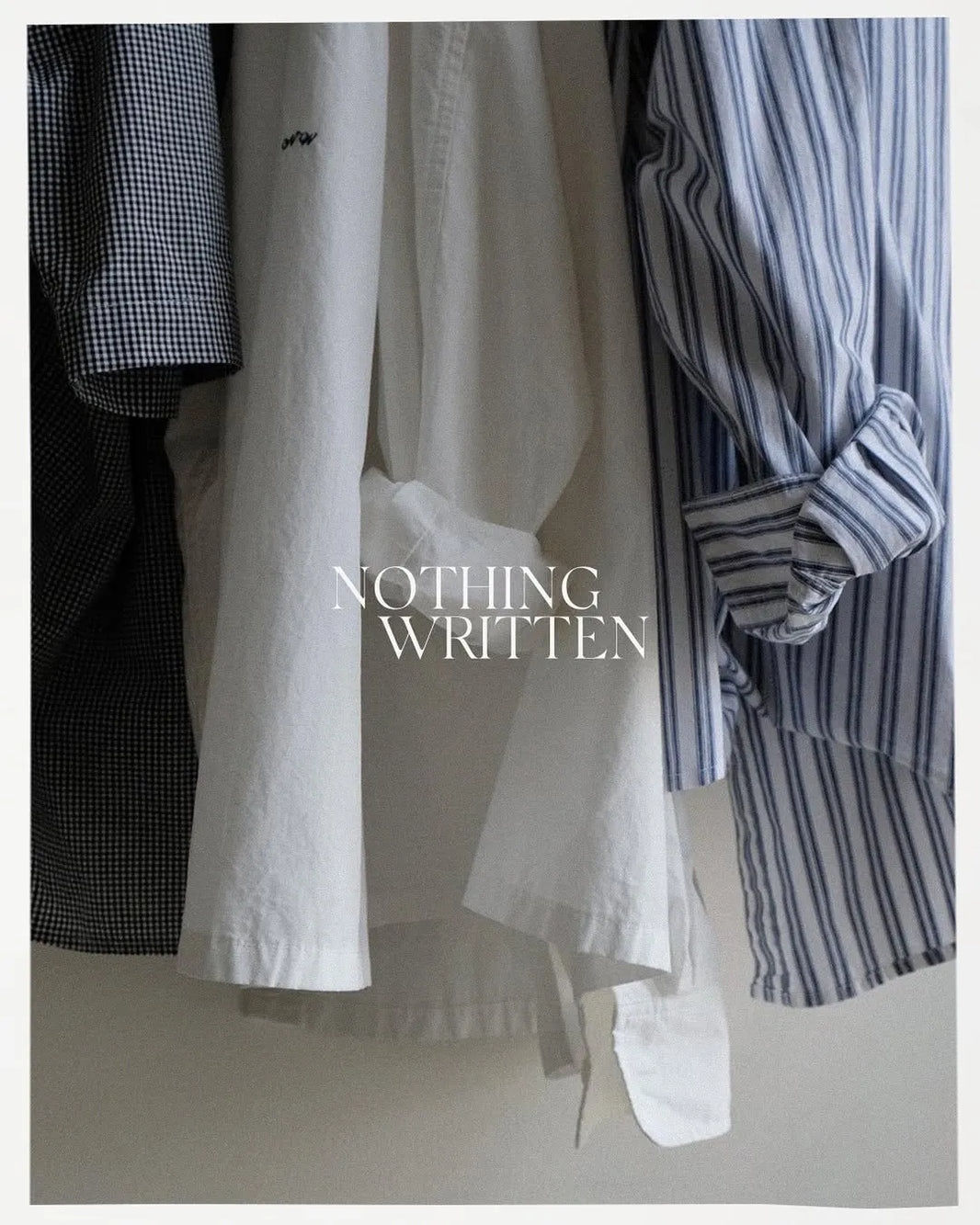 Nothing Written Seoul minimal womenswear essentials — available at LAY Bangkok EmSphere