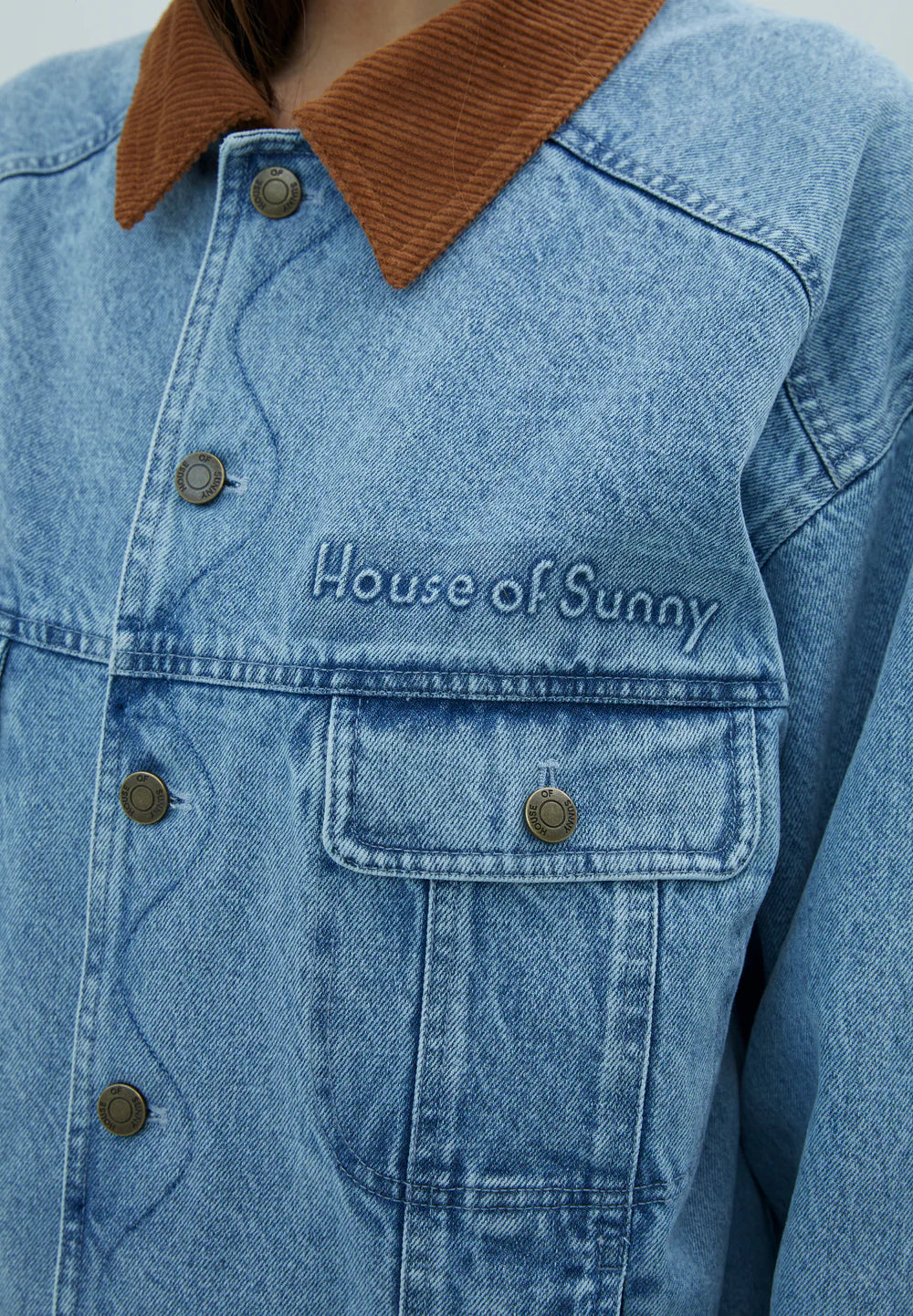 The Western Jacket Medium Wash