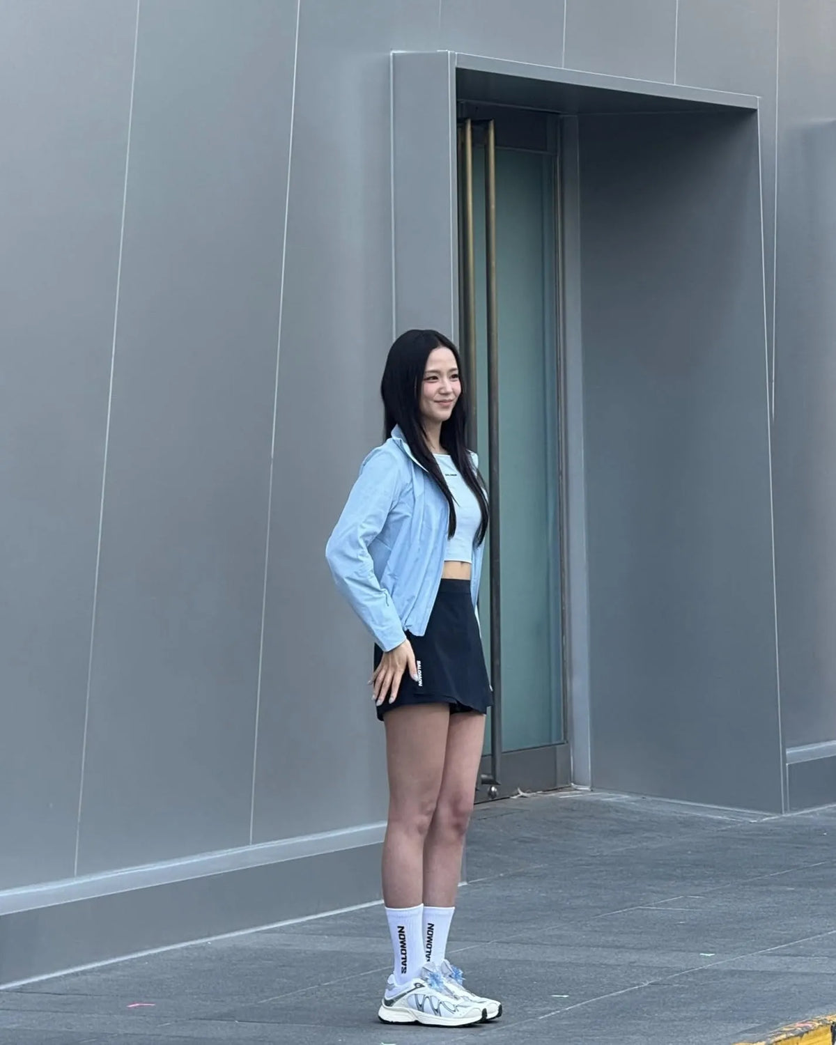 [JISOO PICK] Salomon XT-Whisper Vanilla Ice / White / Grisaille