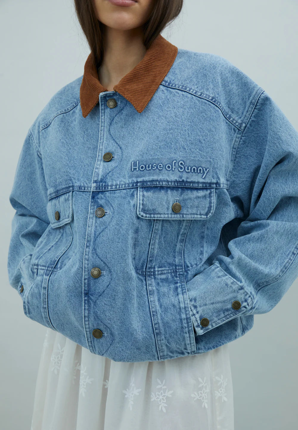 The Western Jacket Medium Wash