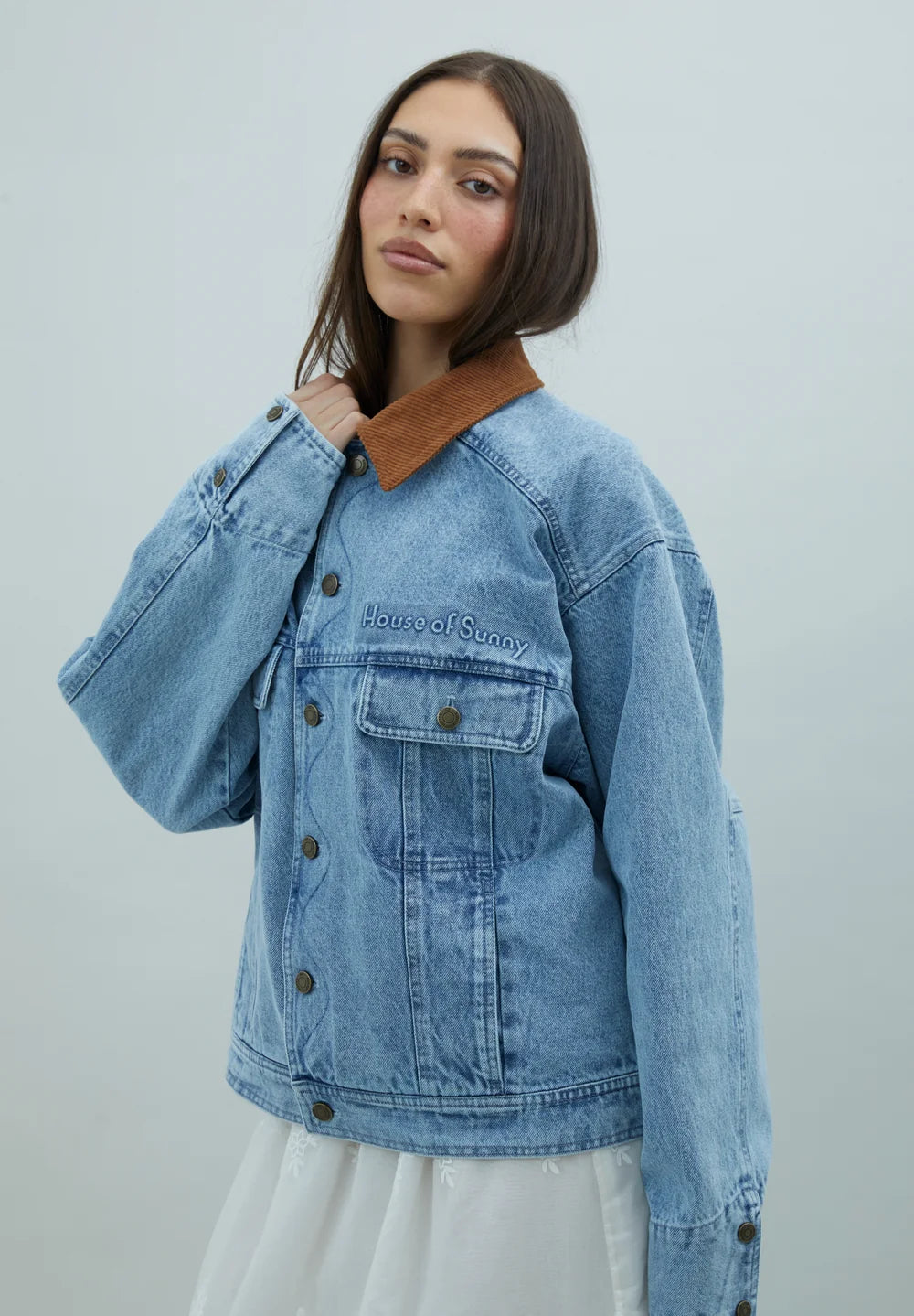 The Western Jacket Medium Wash