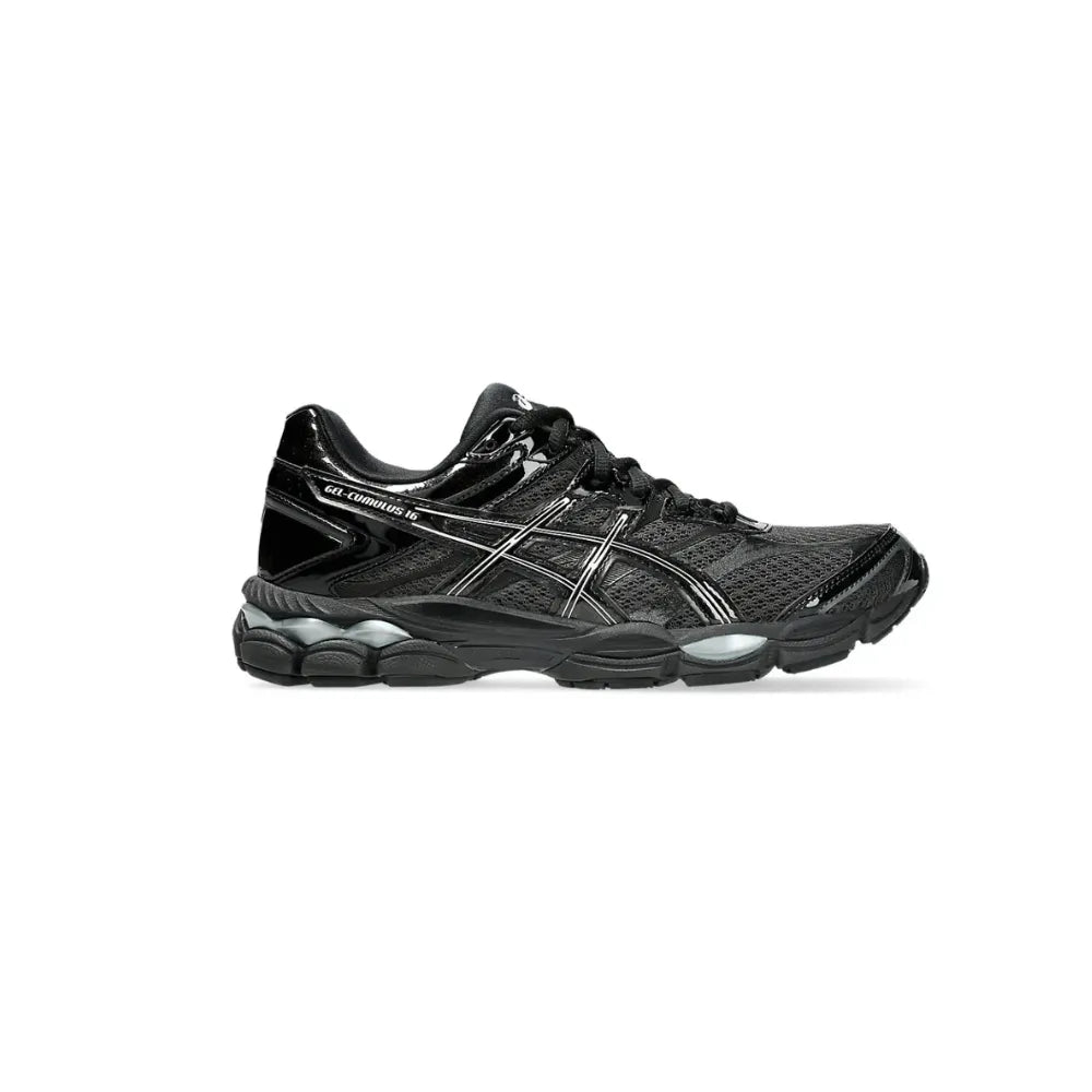 ASICS GEL-Cumulus 16 Graphite Grey Black sneakers side view