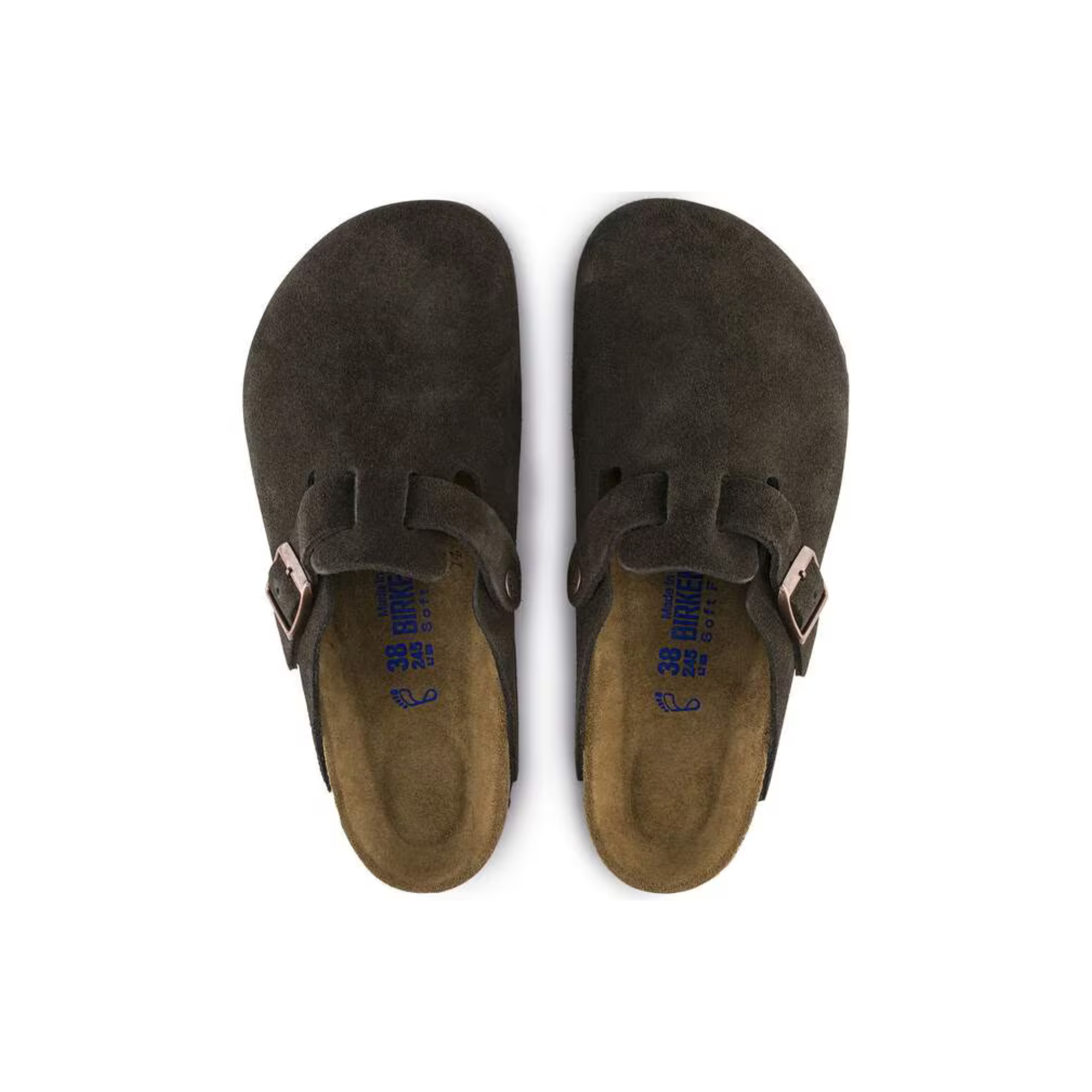 Birkenstock Boston VL Mocha top view