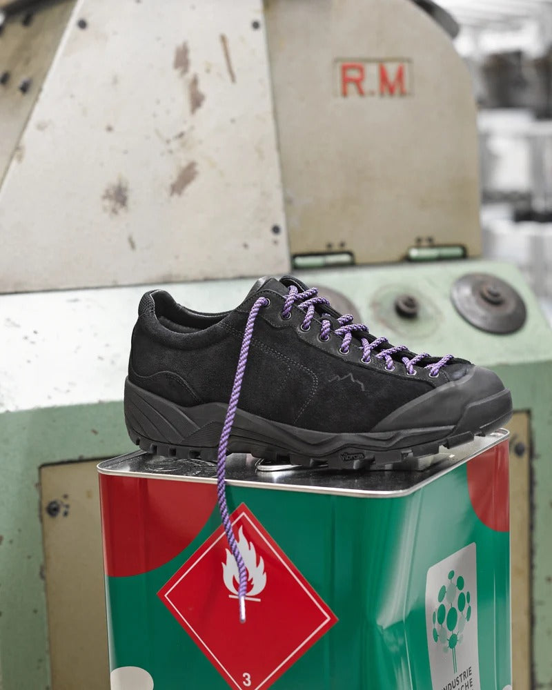 Diemme Movida Black Suede shoes in lifestyle setting