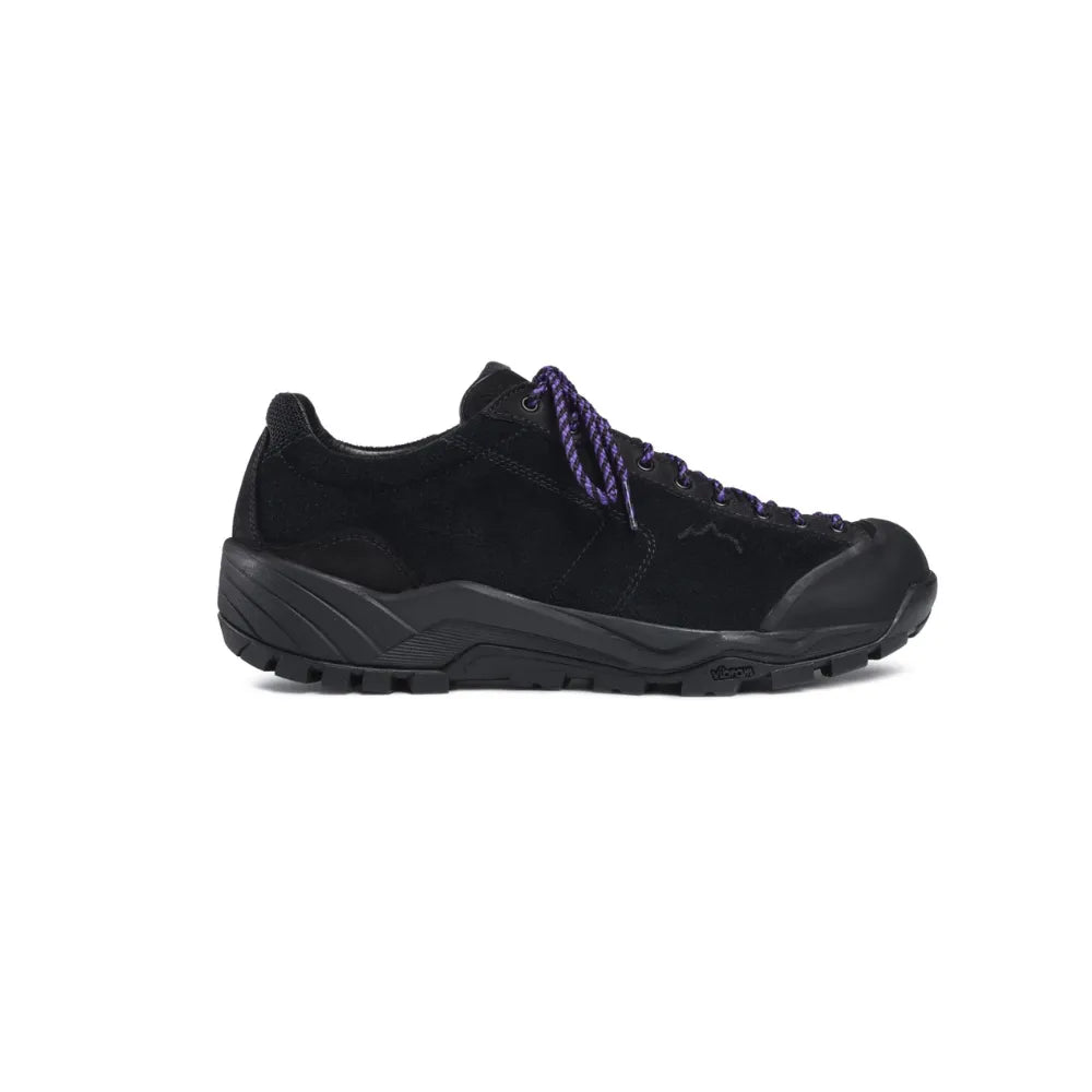 Diemme Movida Black Suede sneakers side view