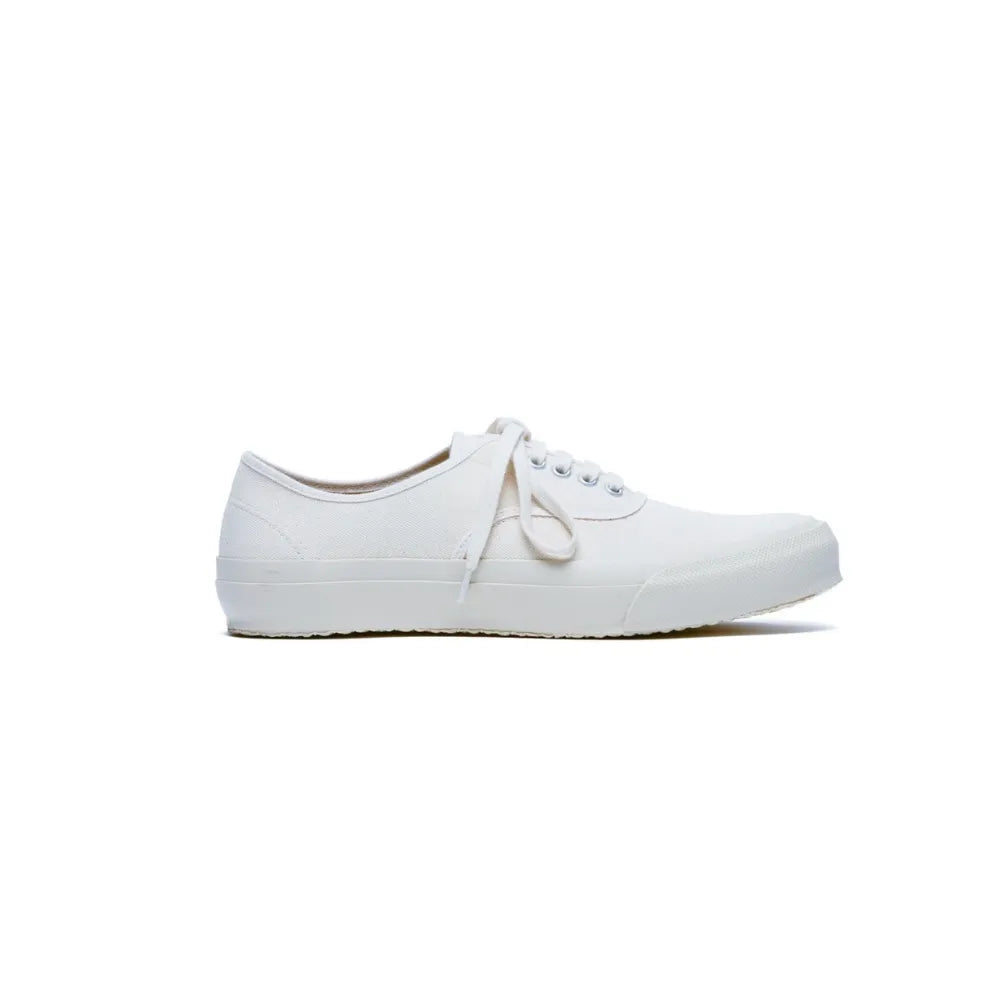 Doek Oxford sneaker in Ecru canvas