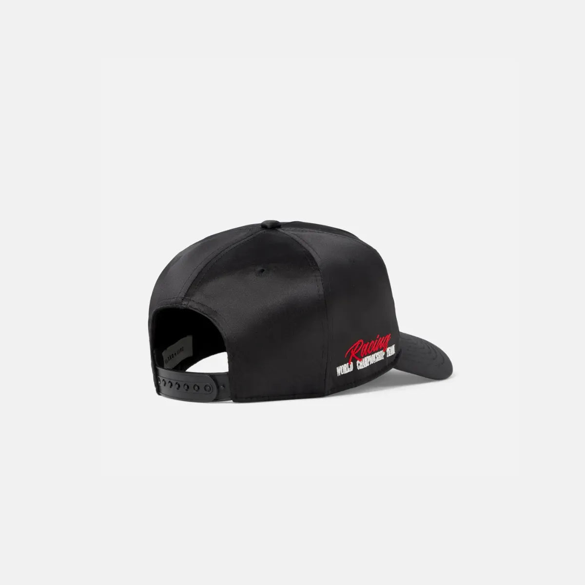 Rear view of Duke + Dexter Duke Black Cap