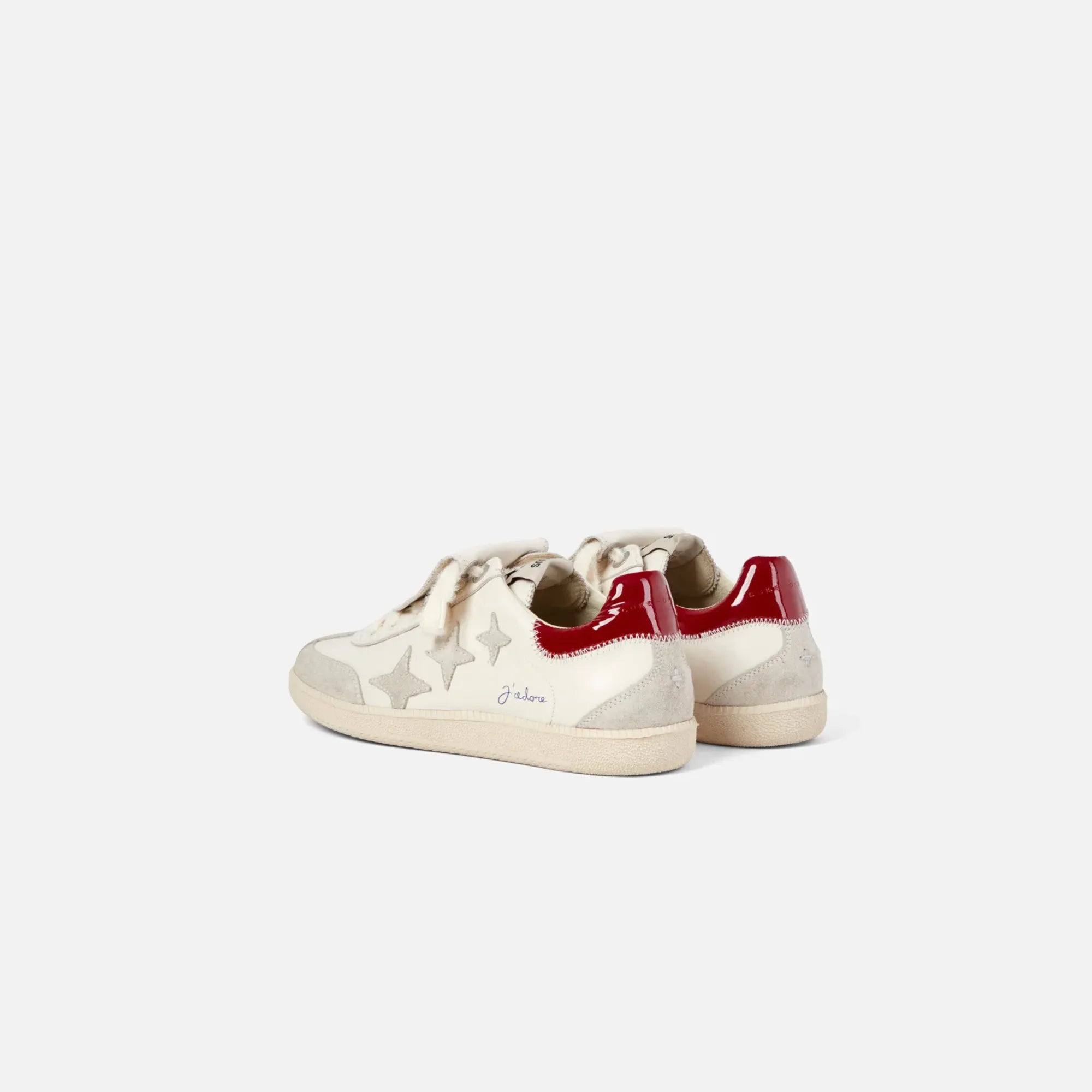 Duke and Dexter Plus Duke Kiss Sneaker Women's back view
