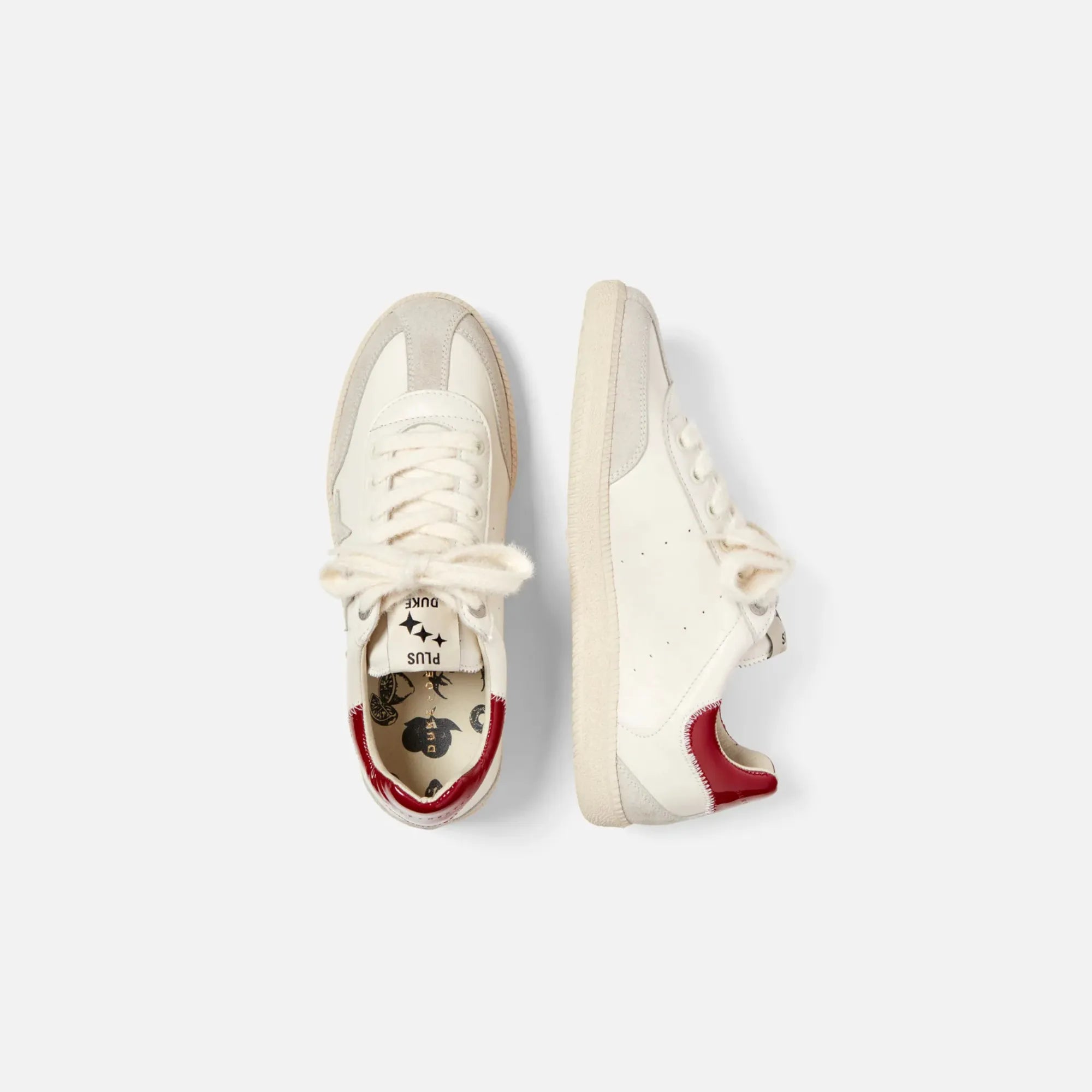 Duke and Dexter Plus Duke Kiss Sneaker Women's side view