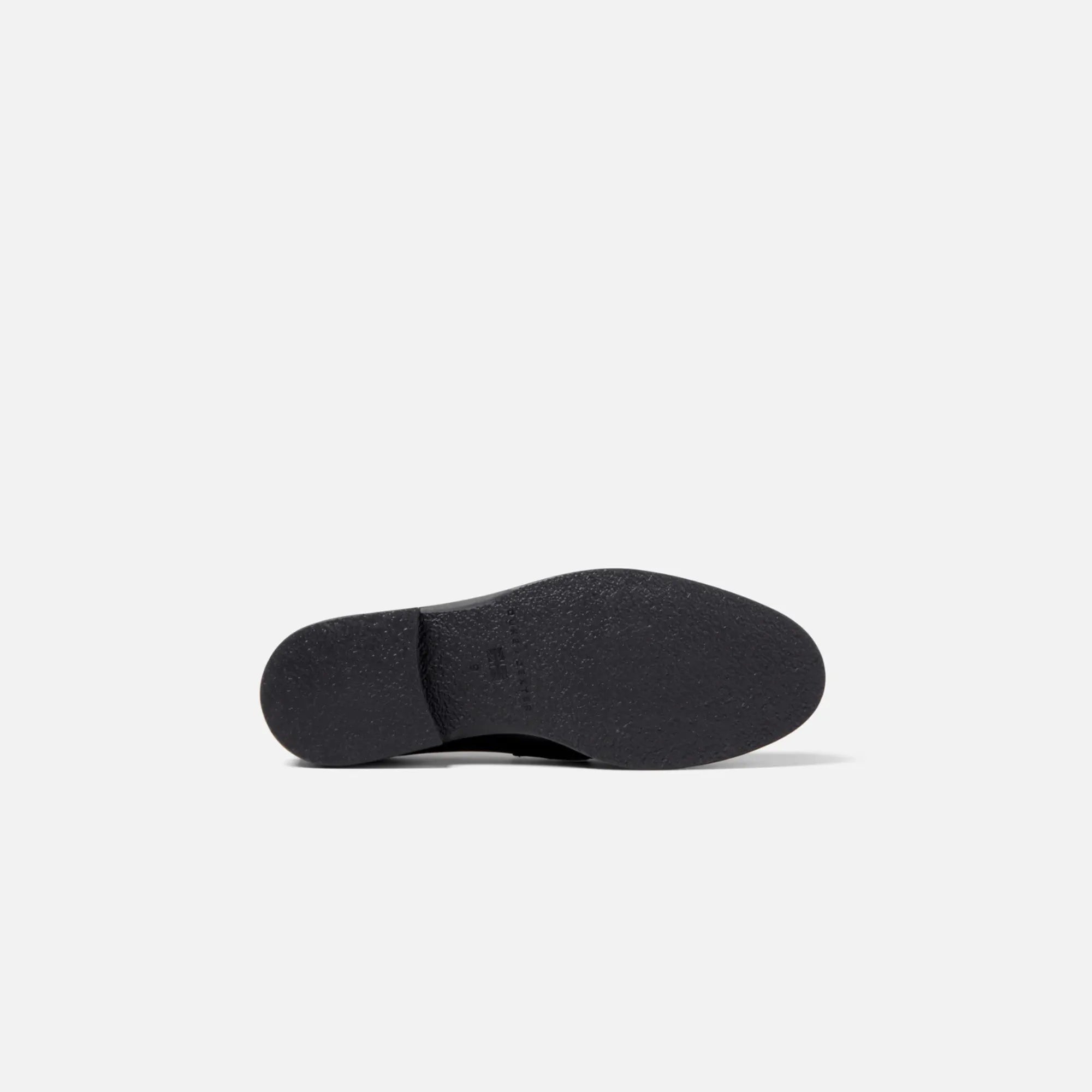Duke and Dexter Wilde Cherry Penny Loafer outsole view