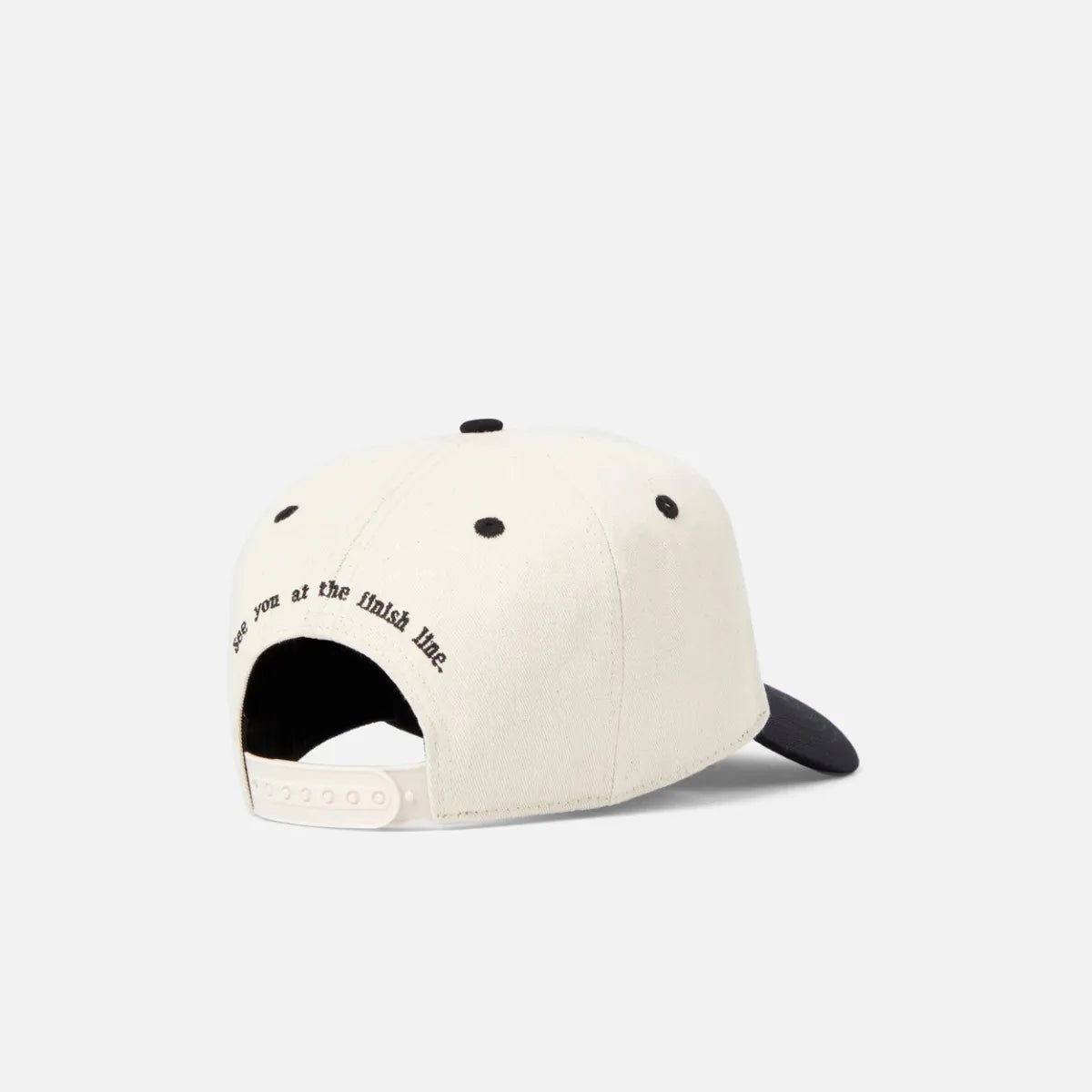 Duke + Dexter Duke Pit Stop Cream Cap back view