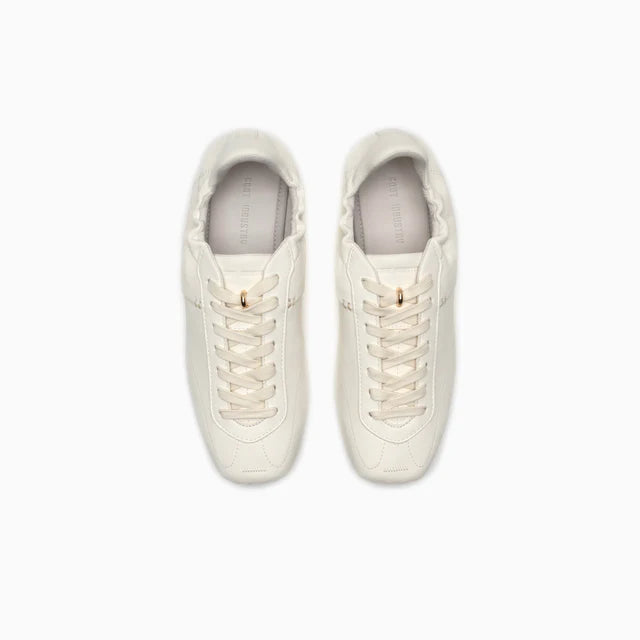 Foot Industry Ballet Training White sneakers top view
