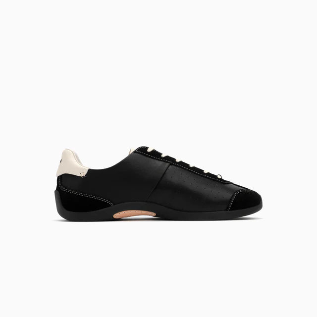 Foot Industry GAT Ballet Anthracite Antique White sneakers side view