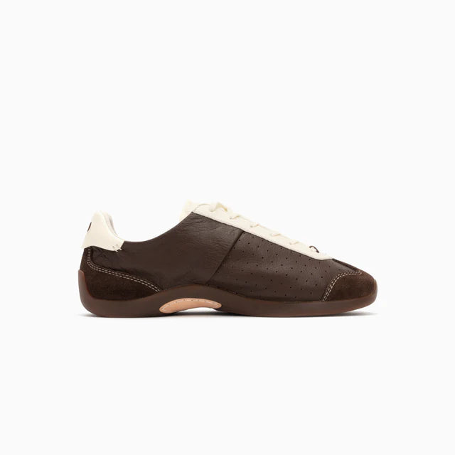 Foot Industry GAT Ballet Brown Antique White sneakers side view