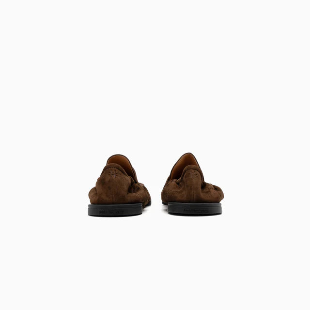 Foot Industry The Easy Loafer Demitasse suede loafers back view