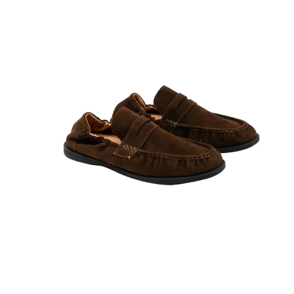 Foot Industry The Easy Loafer Demitasse suede loafers side view