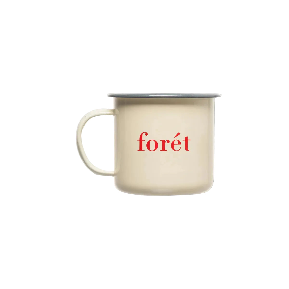 Foret Bean Enamel Mug in Cloud
