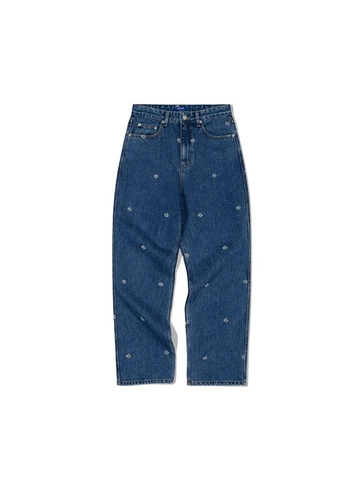 FRITUR Kyoto Denim Pants in Blue