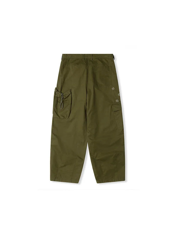 FRITUR The KYOTO Cargo Pants in Khaki