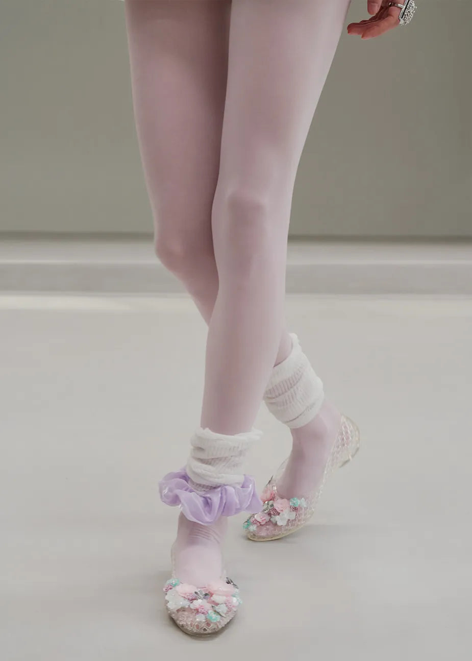 Heavenly Jelly Allure Clear รองเท้าใสผู้หญิง worn on feet transparent sandals Thailand LAY Official