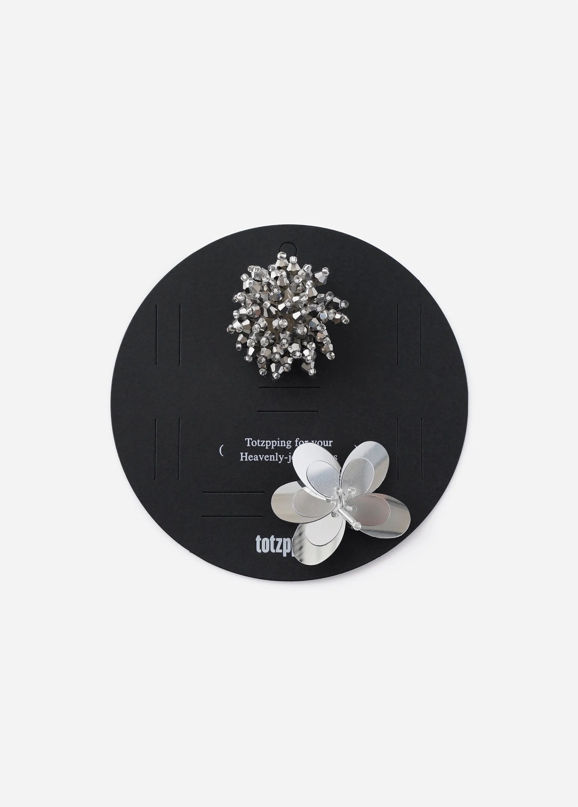 Top view of Heavenly Jelly Totzpping 11639 in Silver