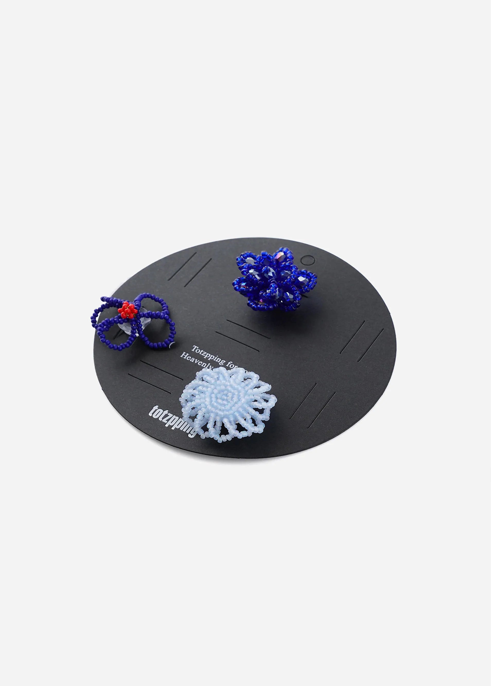 Angled view of Heavenly Jelly Totzpping 11661 Blue