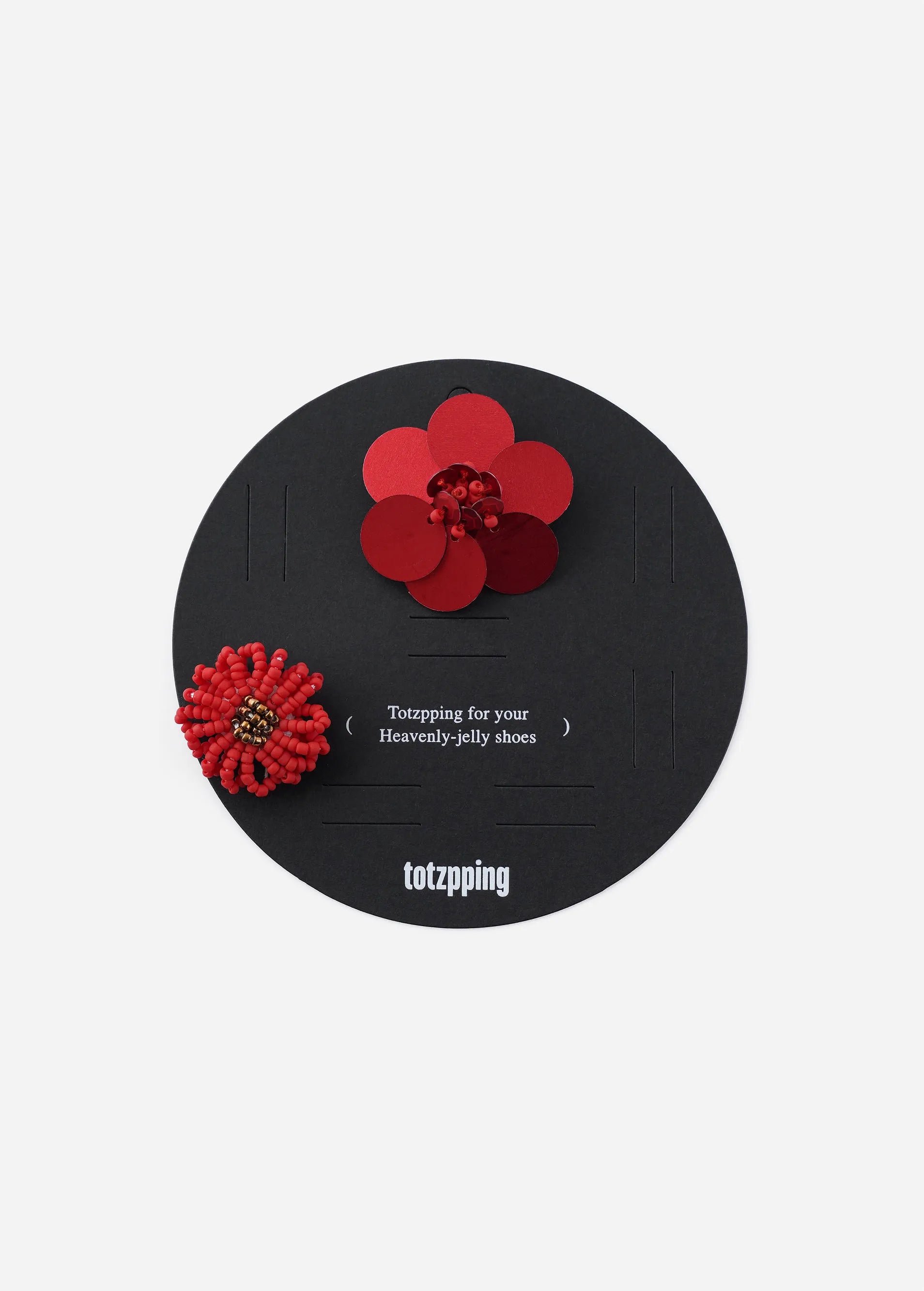 Front view of Heavenly Jelly Totzpping 11662 Red