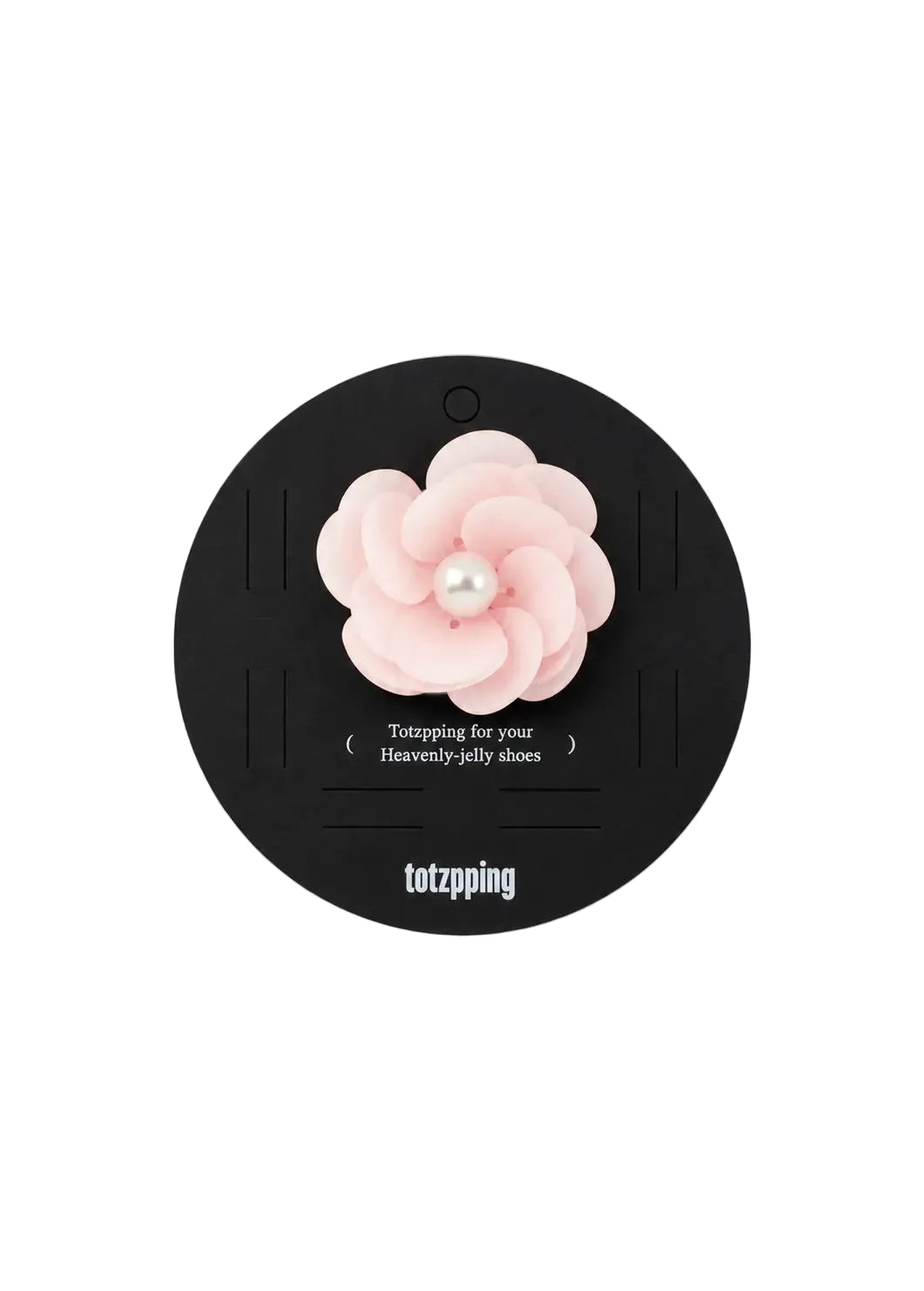 Heavenly Jelly Totzpping 11668 Pink flower shoe accessory