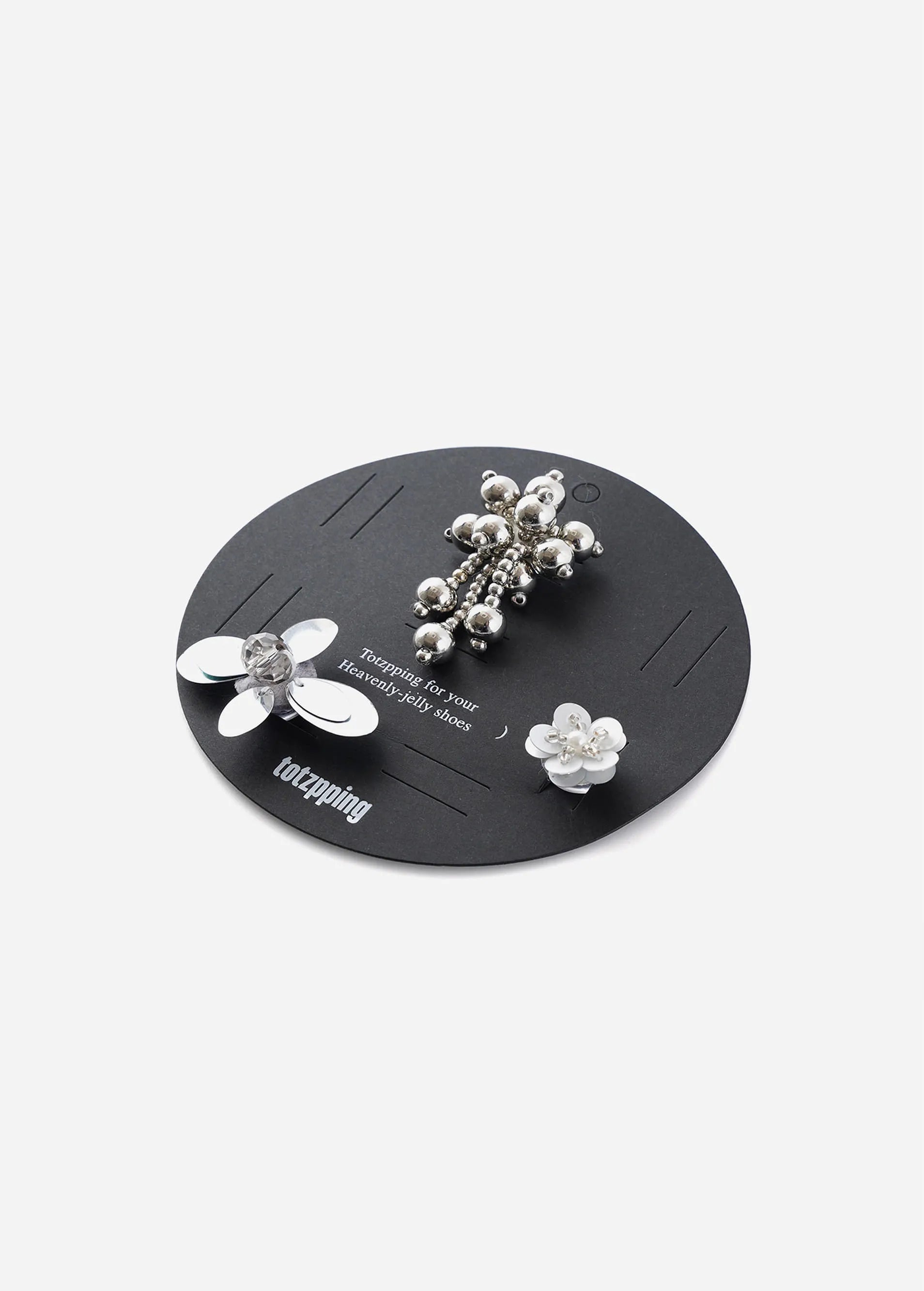 Angled view of Heavenly Jelly Totzpping 11677 Silver