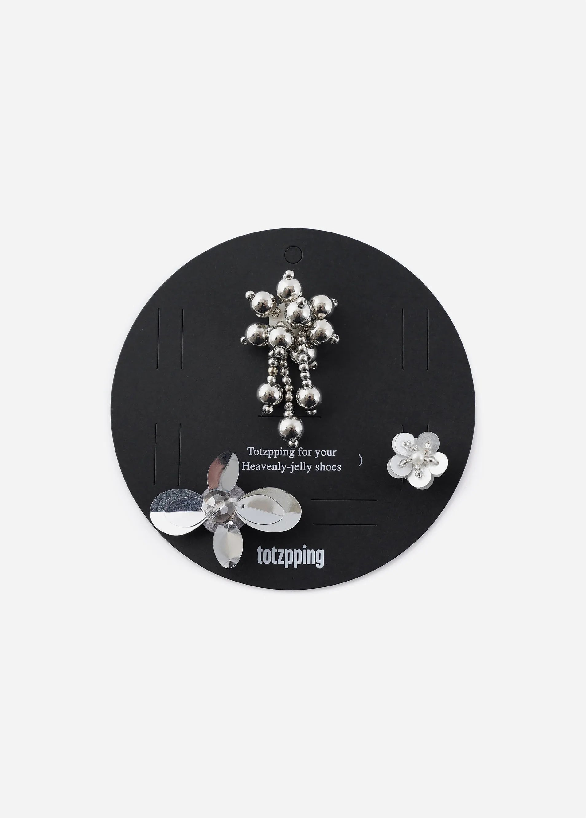 Heavenly Jelly Totzpping 11677 Silver set detail
