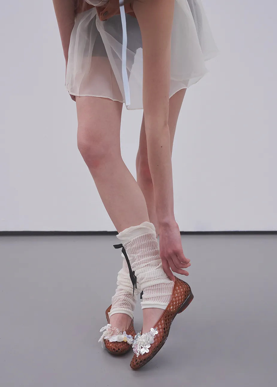 Heavenly Jelly Totzpping 11678 Silver attached to shoes