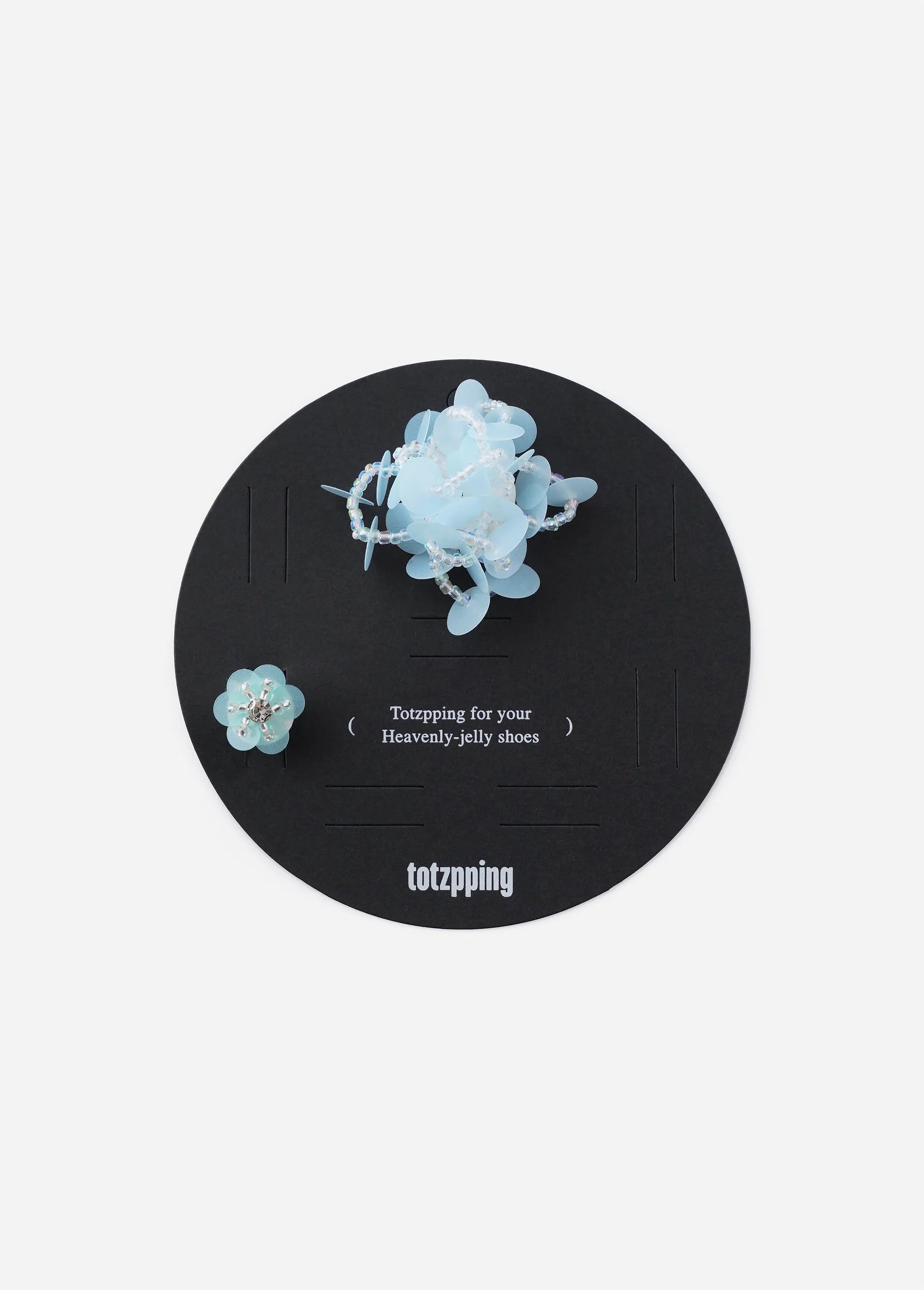 Front view of Heavenly Jelly Totzpping 11679 Sky Blue