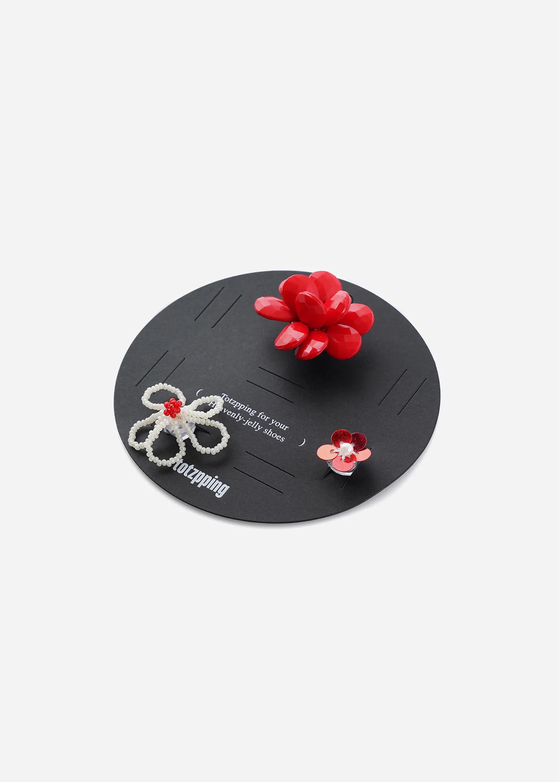Side view of Heavenly Jelly Totzpping 11680 in Red