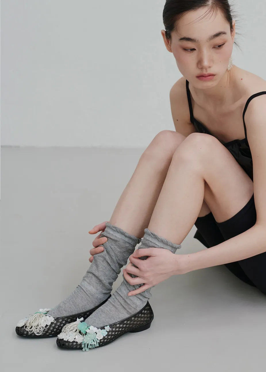 Heavenly Jelly Totzpping 11682 White attached to shoes