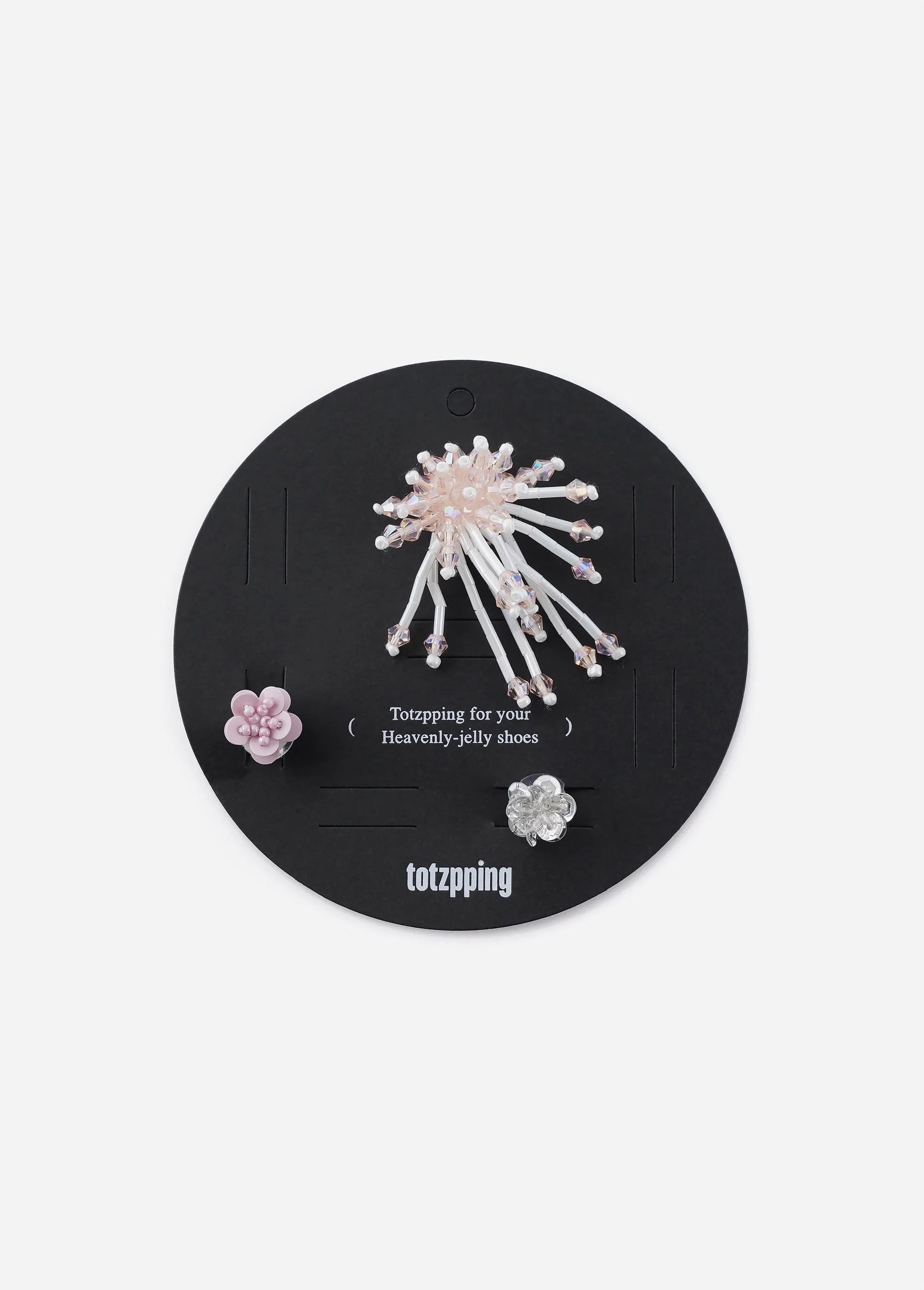 Angled view of Heavenly Jelly Totzpping 11687 Pink
