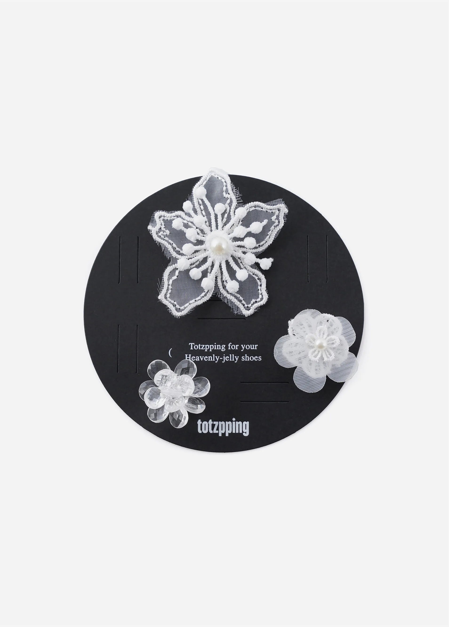 Angled view of Heavenly Jelly Totzpping 11689 White