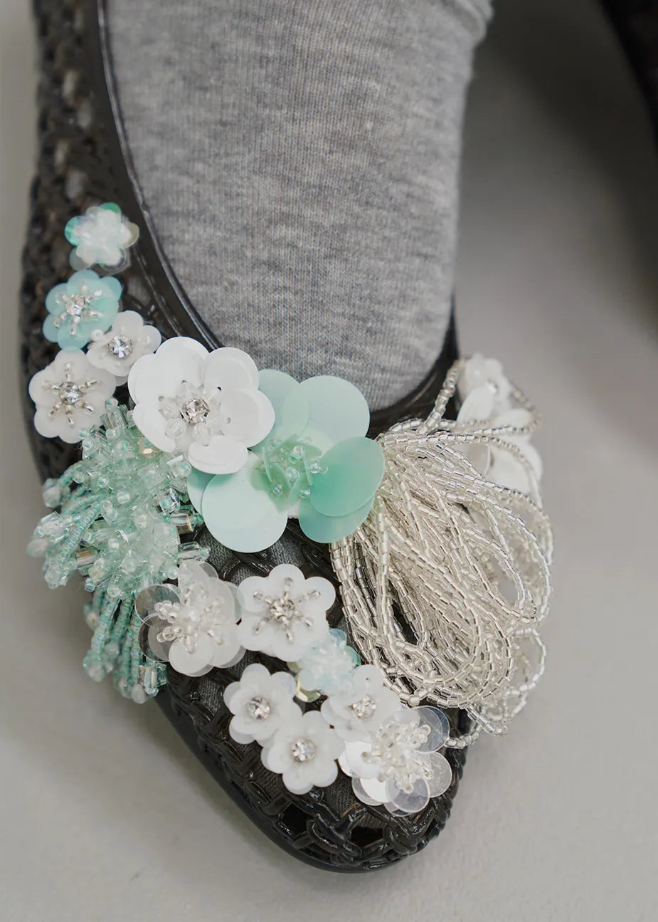 Detail of Heavenly Jelly Totzpping 11699 Blue