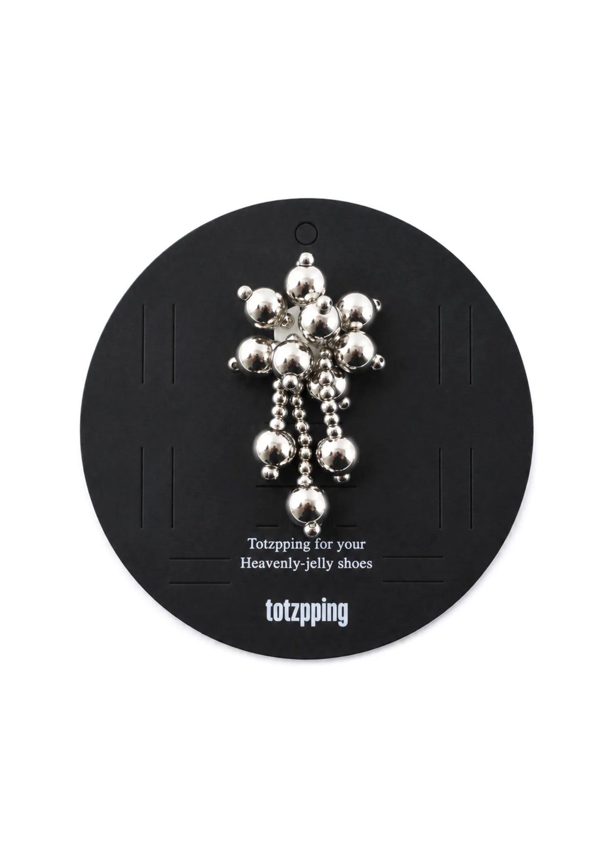 Heavenly Jelly Totzpping 11708 Silver shoe accessory