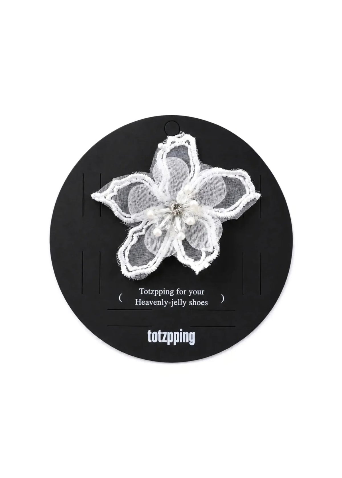 Heavenly Jelly Totzpping 11709 White shoe accessory