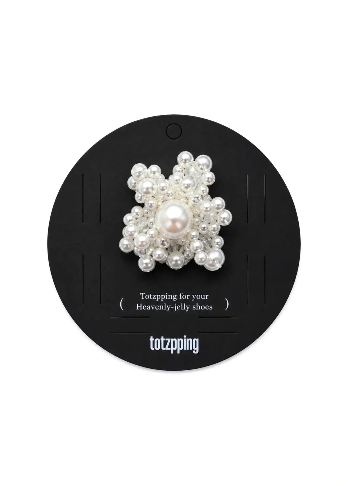 Heavenly Jelly Totzpping 11711 White shoe accessory