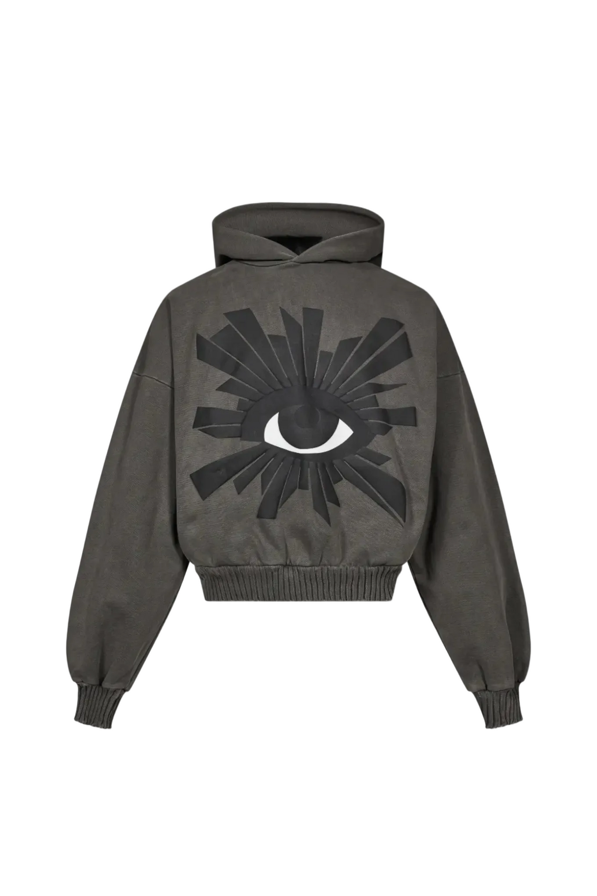 House Of Errors All Seeing Eye Patch Hoodie Sable front view