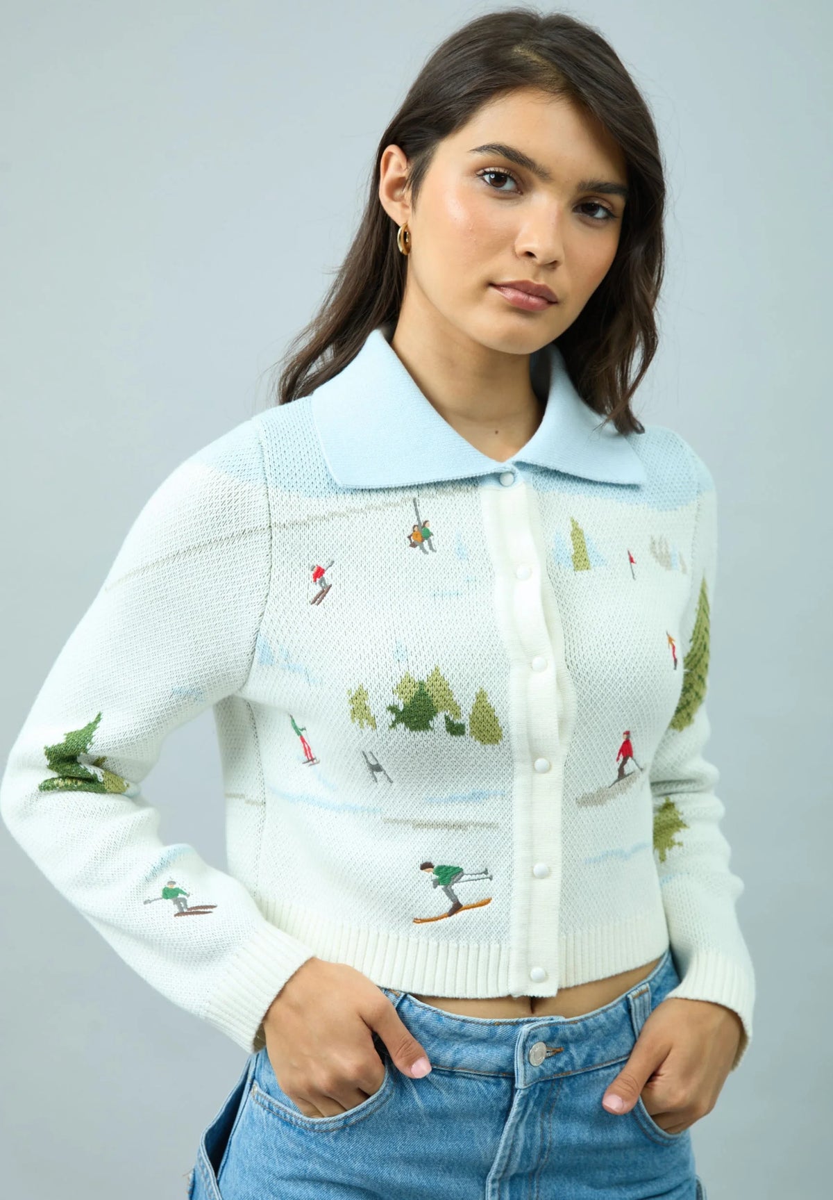 House Of Sunny Ski Tripper worn by model