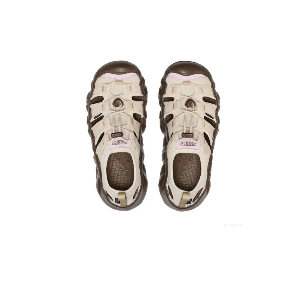 Top view of KEEN x emmi HYPERPORT H2 Birch Dark Earth