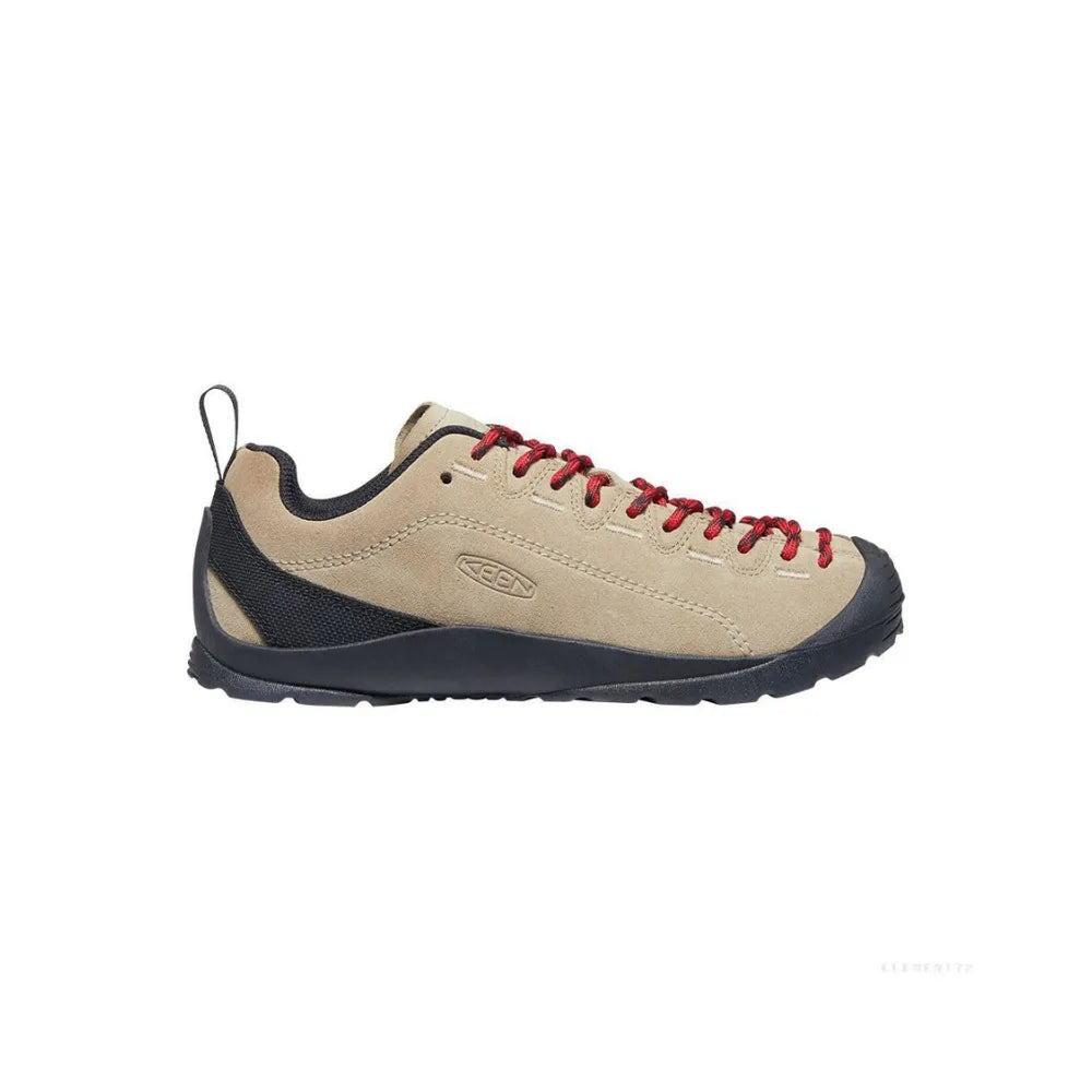KEEN Jasper sneakers in Silver Mink left side view