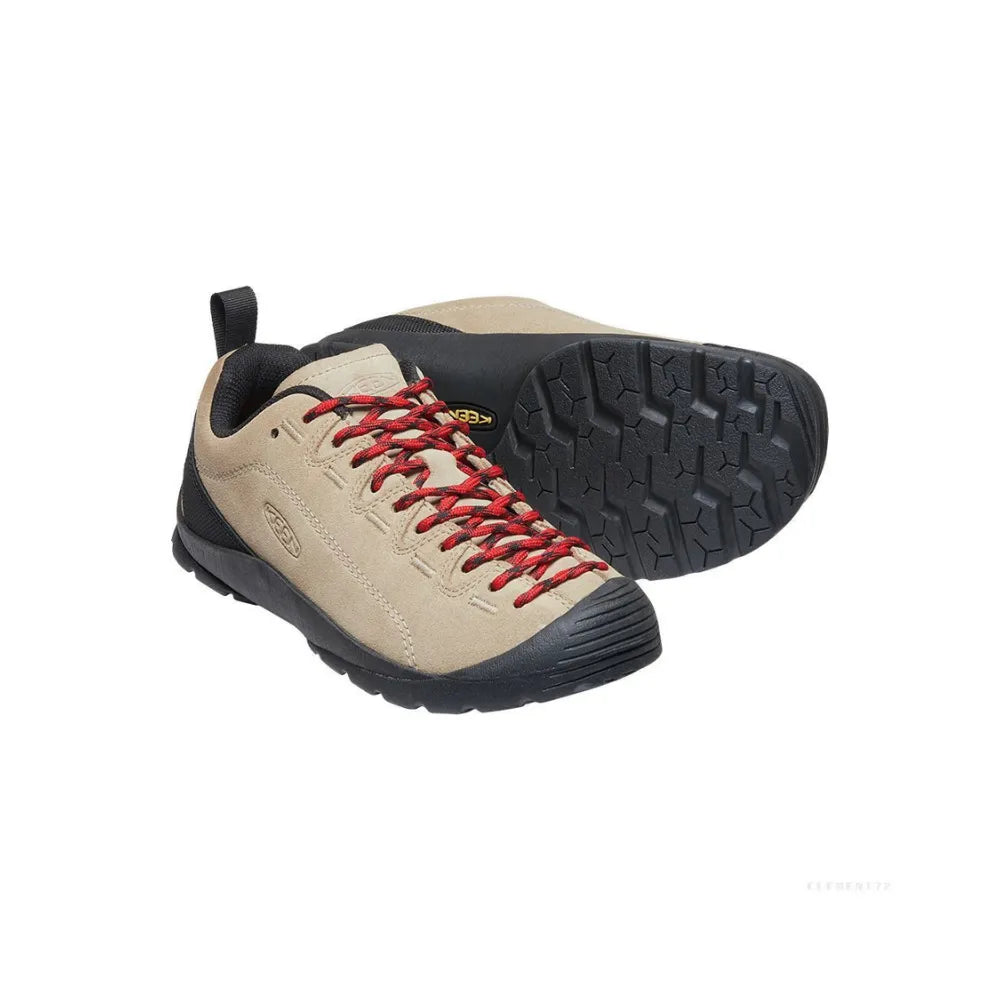 KEEN Jasper sneakers in Silver Mink top angle view