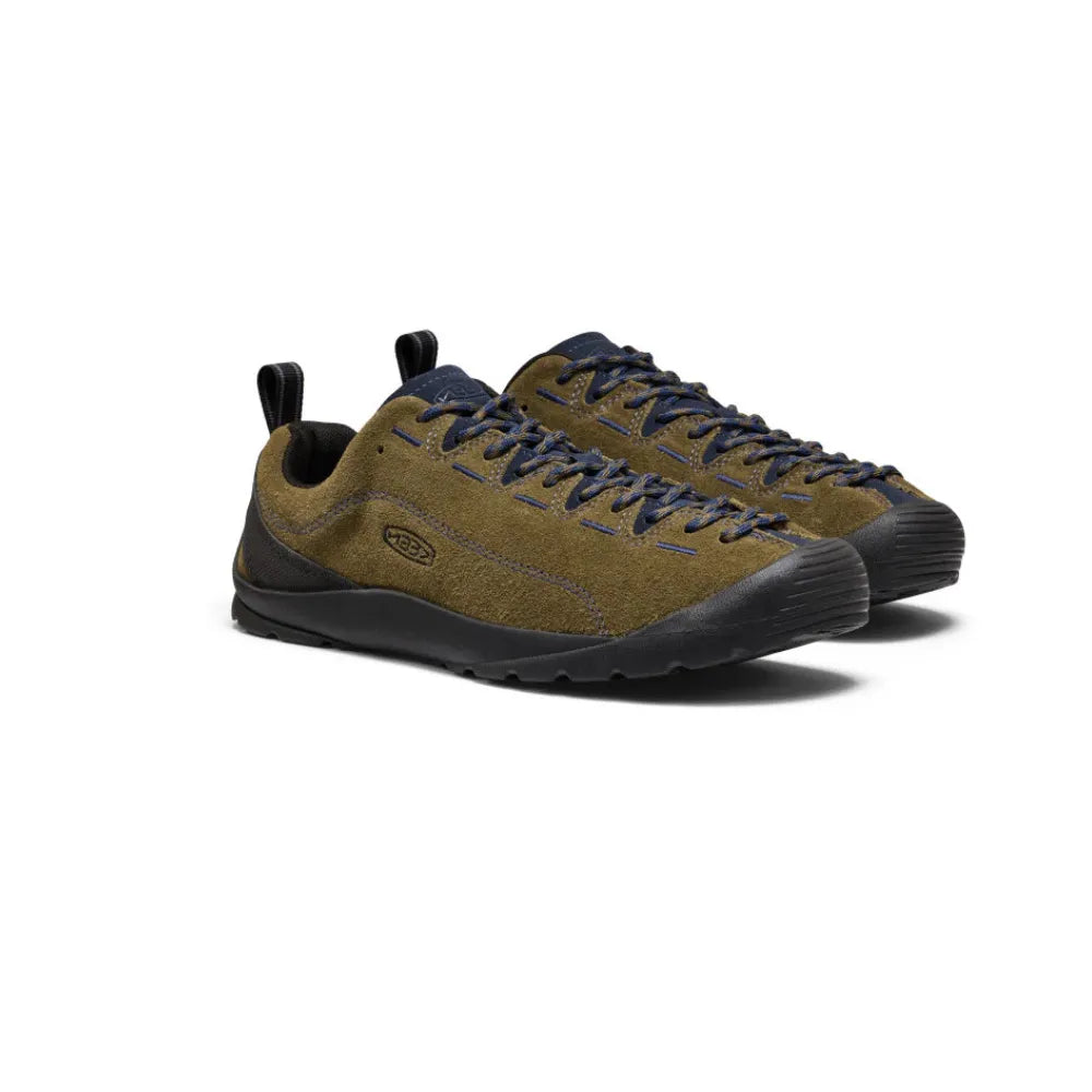 Pair view of KEEN Men's Jasper Dark Olive Naval Academy