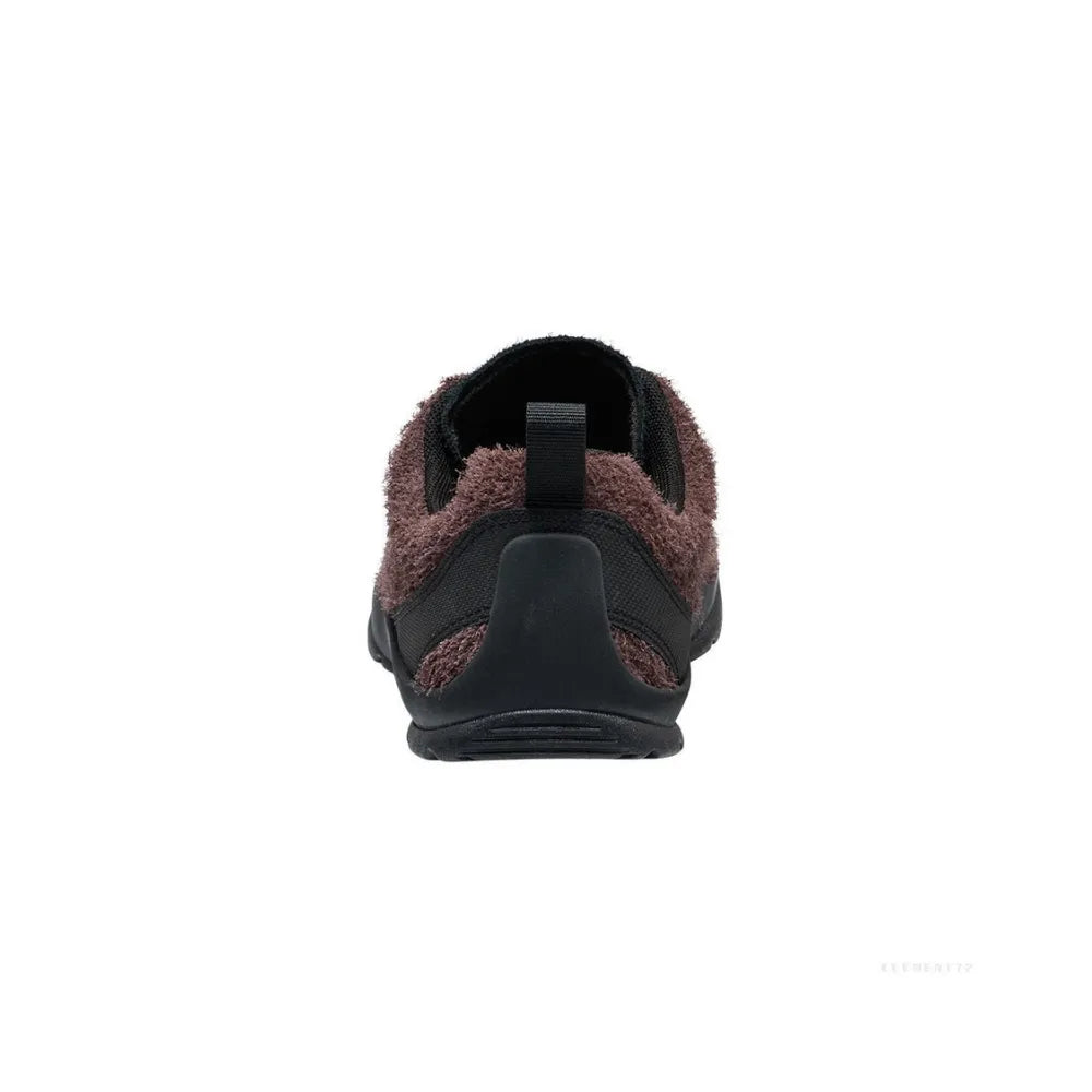 KEEN Men’s Jasper sneakers in Java Black back heel view