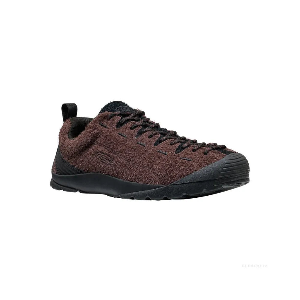 KEEN Men’s Jasper sneakers in Java Black lateral side view