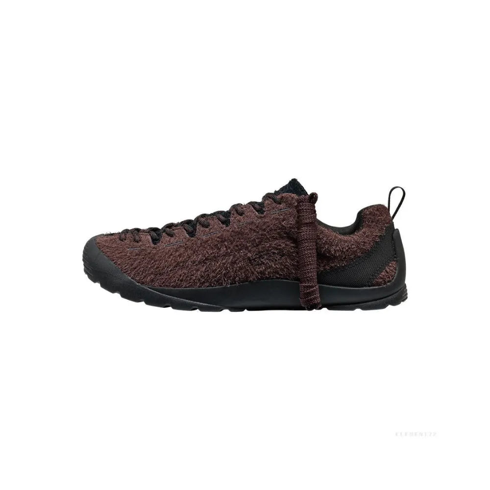 KEEN Men’s Jasper sneakers in Java Black profile side view