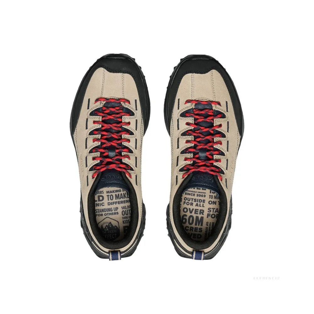 KEEN Men’s Jasper Zionic sneakers in Safari Sky Captain top view